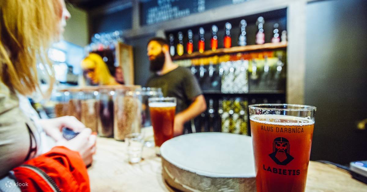 Lithuanian Private Craft Beer Tasting Experience in Vilnius Klook